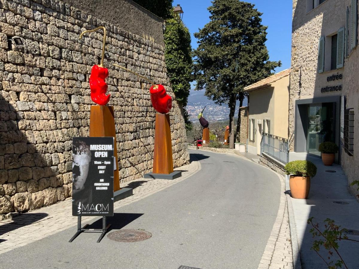 Mougins Collection: Alpine View Villa in Old Village Heart Exterior photo